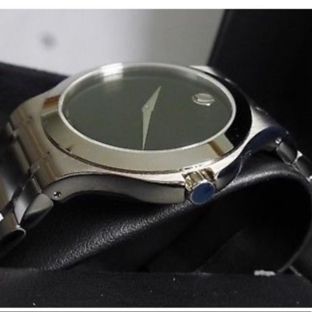 SOLD⛔️Authentic Movado 40 Corporate Stainless steel watch - Picture 7 of 8